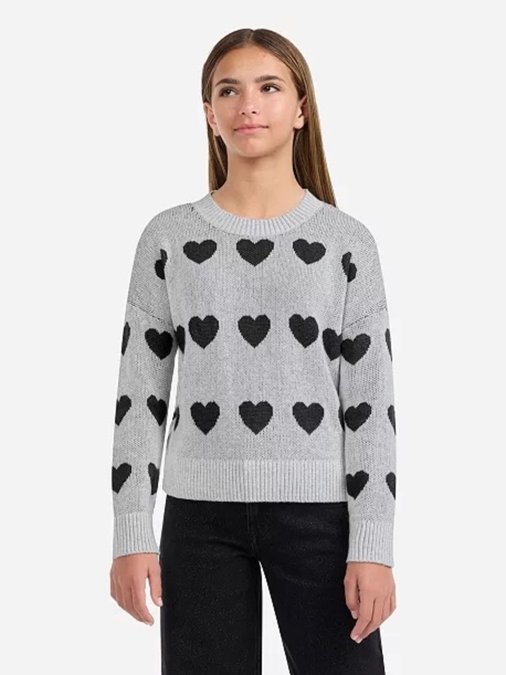 abercrombie kids
Girls' Multi Heart Crew Sweater
